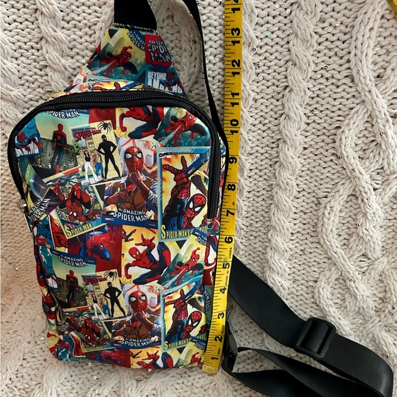 Marvel Spiderman Crossbody/Sling bag with Comic-Inspired Design. Never used. - Picture 3 of 4